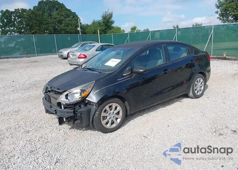 2014 Kia Rio Lx from USA, damaged, VIN KNADM4A35E6349761